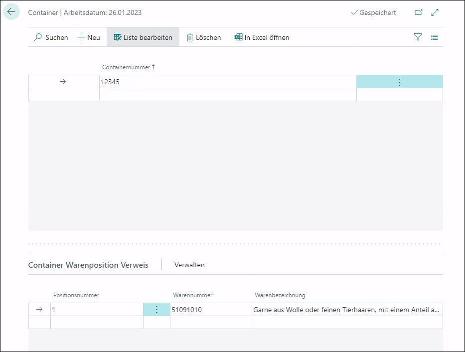 Ausfuhraufträge - Atlas Für Microsoft Dynamics 365 Business Central