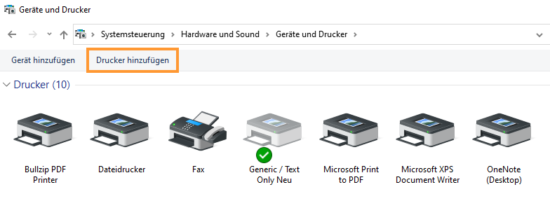 DruckerhinzufuegenSystemsteuerung
