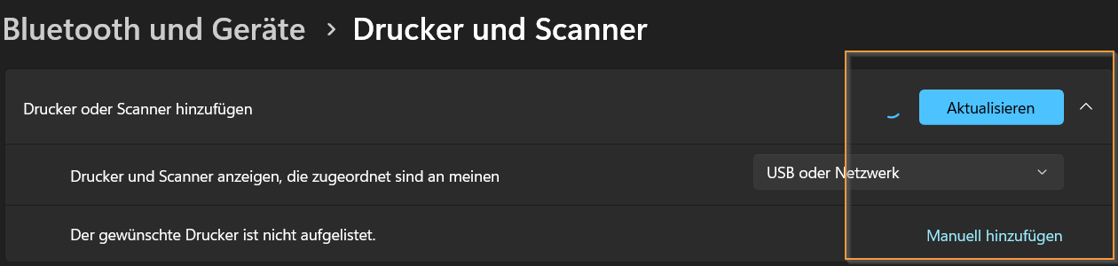 DruckerhinzufuegenSystemsteuerungW11
