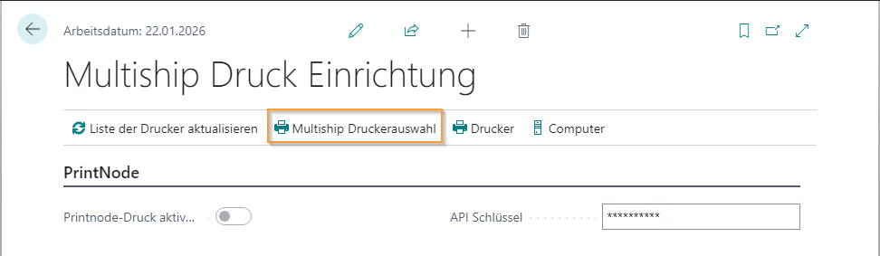 MultishipDruckauswahlen