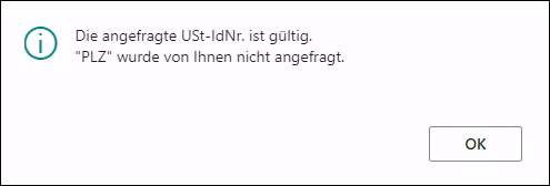 zusaetzliche Info Pruefergebnis