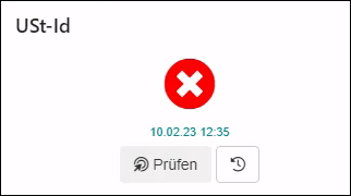 Factbox Pruefergebnis nicht ok