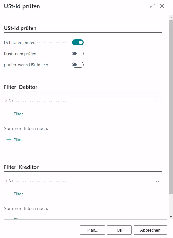 Request Page Batch Pruefung